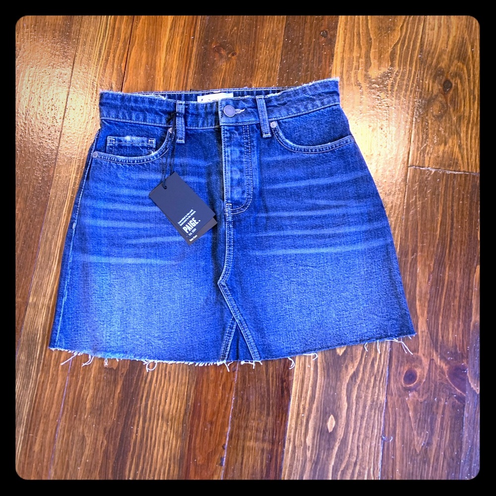 PAIGE Jean skirt